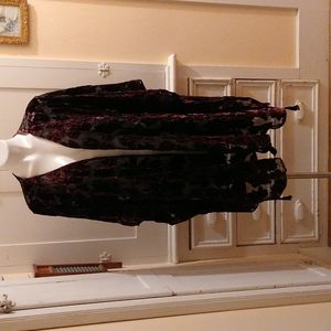 NWT DR2 gorgeous sheer embossed wrap Sz 3X